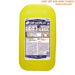 PH - Chất tẩy rửa dạng lỏng chuyên dùng cho máy rửa bát nhập khẩu Nhật TOKATA